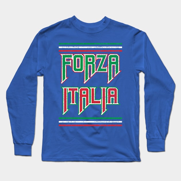 Forza Italia Soccer Long Sleeve T-Shirt by Ruffeli